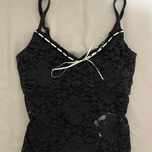 Hollister Black Lace Cami